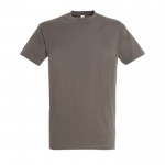 Camisetas para empresa algodón 190 g/m2 color marrón grisáceo