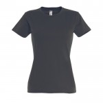 Camiseta mujer personalizable 190 g/m2 color titanio
