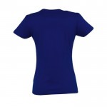 Camiseta mujer personalizable 190 g/m2 color azul ultramarino segunda vista