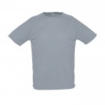 Camisetas transpirables personalizadas color gris