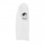 Camisetas transpirables personalizadas color blanco segunda vista