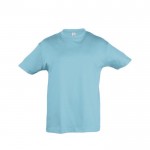 Camiseta para niños personalizable 150 g/m2 color azul claro