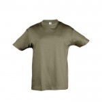Camiseta para niños personalizable 150 g/m2 color verde militar
