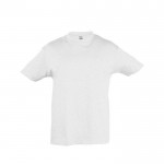 Camiseta para niños personalizable 150 g/m2 color gris claro jaspeado