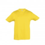 Camiseta para niños personalizable 150 g/m2 color amarillo oscuro