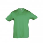 Camiseta para niños personalizable 150 g/m2 color verde