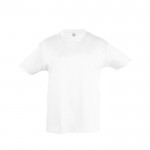 Camiseta para niños personalizable 150 g/m2 color blanco
