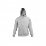 Sudadera de algodón y poliéster para niños 280 g/m2 SOL'S SLAM color gris jaspeado