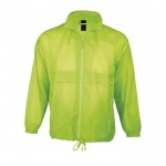 Chaqueta cortavientos personalizada 210 g/m2 color verde