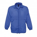 Chaqueta cortavientos personalizada 210 g/m2 color azul real