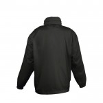 Chaquetas cortavientos infantiles 210 g/m2 color negro con logo