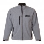 Chaqueta softshell personalizada 340 g/m2 vista principal