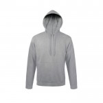 Sudaderas con capucha y logo 280 g/m2 color gris