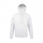 Sudaderas con capucha y logo 280 g/m2 color blanco