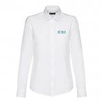 Camisa para mujer algodón y poliéster 130 g/m2 vista principal