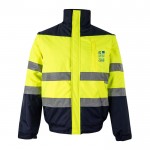 Chaqueta laboral extra grande de poliéster reflectante 180 g/m2 vista principal