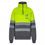 Jersey laboral en tejido polar con cuello alto de poliéster 300 g/m2 vista principal