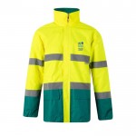 Parka laboral extra grande de poliéster de alta visibilidad 190 g/m2 vista principal