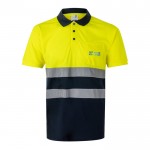Polo de manga corta laboral unisex ojo de perdiz 140 g/m2 vista principal