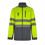 Chaqueta polar softshell extra grande de poliéster y elastano 280 g/m2 vista principal