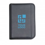 Portafolios comercial con logo impreso vista principal