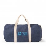 Bolsa de viaje de tela denim con asas y correa ajustable 300 g/m2 vista principal