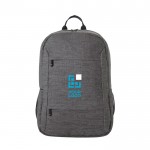 Mochila RPET con compartimento acolchado para tablet 10,1” y PC 15,6” vista principal