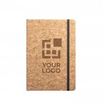 Kit de libreta y bolígrafo de corcho vista principal