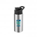 Botella deportiva de aluminio reciclado con cierre ”flip top” 660ml vista principal