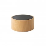 Altavoz Bluetooth personalizado bambú vista desde arriba