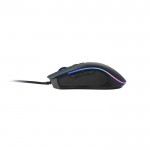 Ratón gaming con botones de juego y 8 modos de iluminación vista lateral