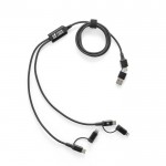 Cable USB 6 en 1 ultrarrápido de aluminio y PET reciclado versátil vista principal