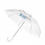 Paraguas transparente personalizado vista principal