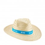 Sombreros publicitarios de paja con cinta vista principal