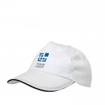 Gorra con detalle de color en la visera vista principal