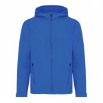Chaqueta softshell de hombre casual fit 300 g/m2 Iqoniq color azul real