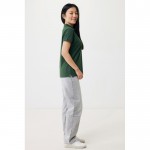 Polo piqué de algodón reciclado de mujer casual fit 220 g/m2 Iqoniq color verde bosque