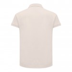 Polo piqué de algodón reciclado de mujer casual fit 220 g/m2 Iqoniq color rosa claro segunda vista