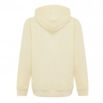 Sudadera infantil de algodón recicladocon capucha 280 g/m2 Iqoniq color amarillo claro segunda vista