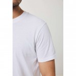 Camiseta mix algodón reciclado y orgánico 180 g/m2 Iqoniq Bryce color blanco