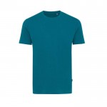 Camiseta mix algodón reciclado y orgánico 180 g/m2 Iqoniq Bryce color turquesa