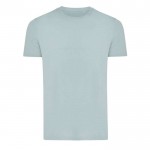 Camiseta mix algodón reciclado y orgánico 180 g/m2 Iqoniq Bryce color verde pastel