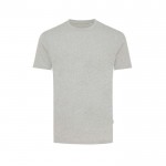 Camiseta mix algodón reciclado y orgánico 180 g/m2 Iqoniq Manuel color gris claro jaspeado