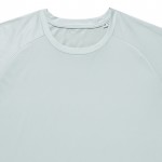 Camiseta técnica de poliéster reciclado casual fit 150 g/m2 Iqoniq color verde oliva tercera vista