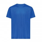 Camiseta técnica de poliéster reciclado casual fit 150 g/m2 Iqoniq color azul real