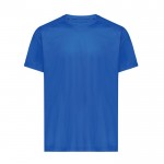 Camiseta técnica de poliéster reciclado casual fit 150 g/m2 Iqoniq color azul real