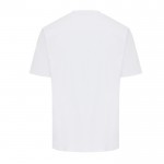 Camiseta de algodón reciclado unisex modern fit 220 g/m2 IQONIQ Nikko color blanco segunda vista