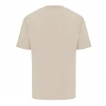 Camiseta de algodón reciclado unisex modern fit 220 g/m2 IQONIQ Nikko color camel segunda vista
