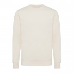 Sudadera unisex de algodón reciclado slim fit 280 g/m2 Iqoniq color natural