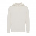 Sudadera unisex de algodón reciclado slim fit 280 g/m2 Iqoniq color champagne